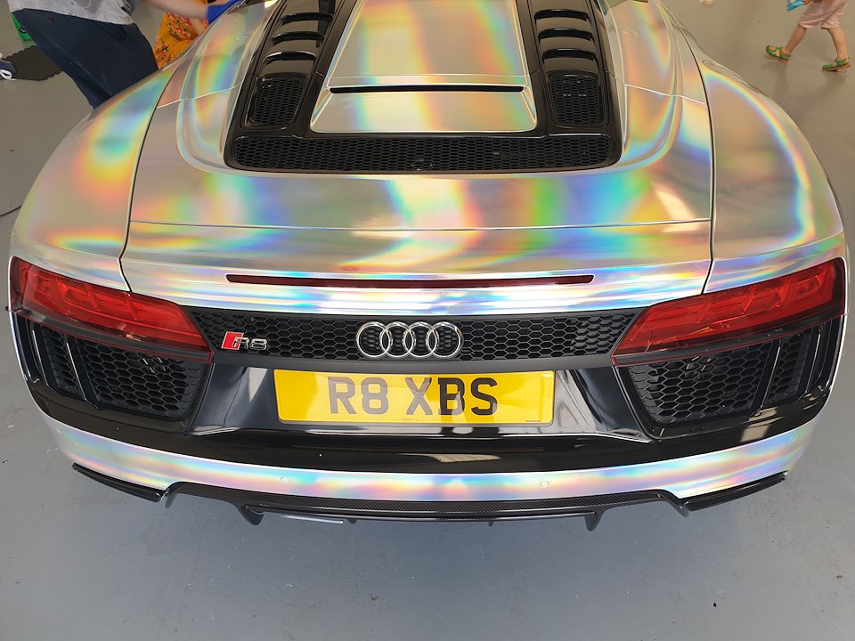 Metallic Vehicle Wrap